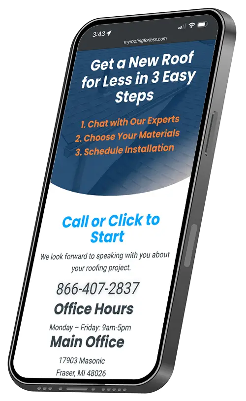 View of contact us [page